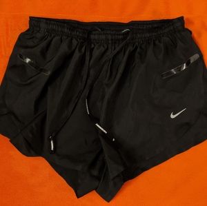 Men's Black Nike Race Day Running Split Shorts Med